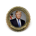 Moneda de desafío de Donald Trump de metal personalizada barata